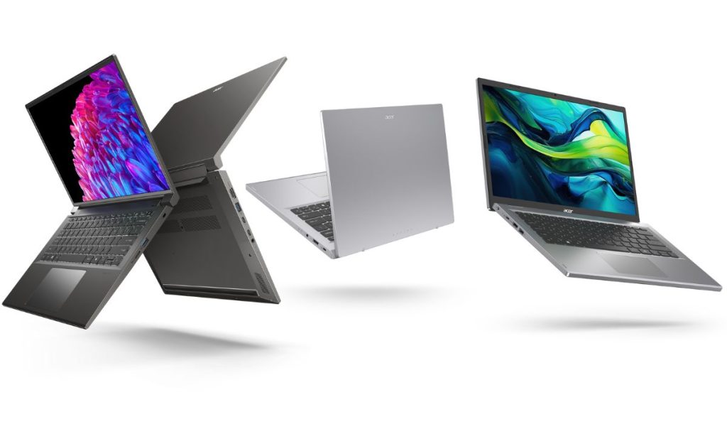 Acer unveils its Swift 2024 laptop lineup at CES 2024, emphasizing AI